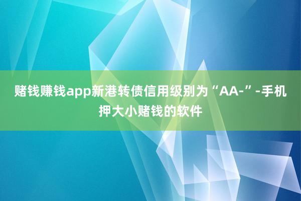 赌钱赚钱app新港转债信用级别为“AA-”-手机押大小赌钱的软件