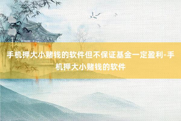 手机押大小赌钱的软件但不保证基金一定盈利-手机押大小赌钱的软件