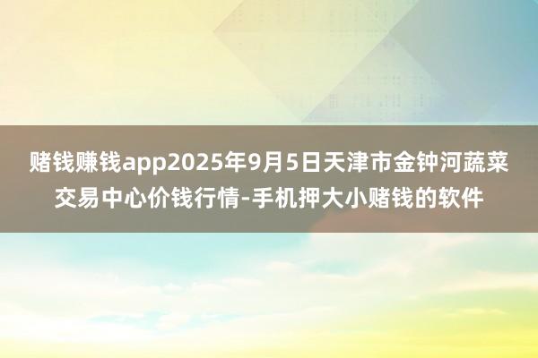 赌钱赚钱app2025年9月5日天津市金钟河蔬菜交易中心价钱行情-手机押大小赌钱的软件