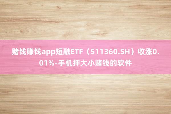 赌钱赚钱app短融ETF(511360.SH)收涨0.01%-手机押大小赌钱的软件