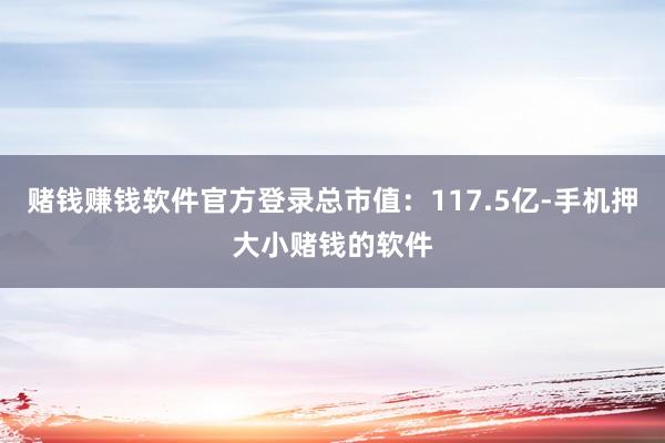 赌钱赚钱软件官方登录总市值：117.5亿-手机押大小赌钱的软件