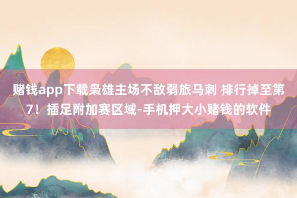 赌钱app下载枭雄主场不敌弱旅马刺 排行掉至第7！插足附加赛区域-手机押大小赌钱的软件