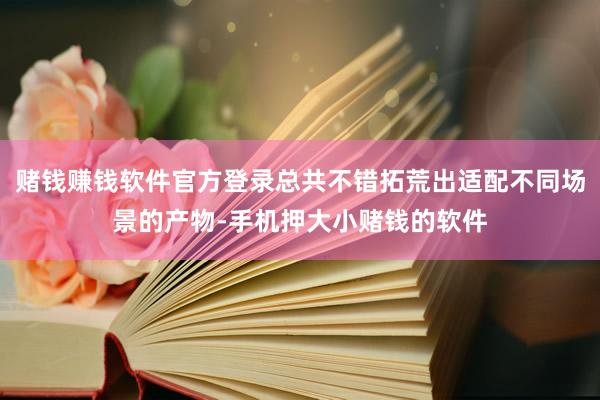 赌钱赚钱软件官方登录总共不错拓荒出适配不同场景的产物-手机押大小赌钱的软件