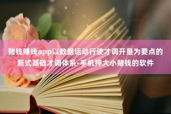 赌钱赚钱app以数据运动行使才调开垦为要点的新式基础才调体系-手机押大小赌钱的软件