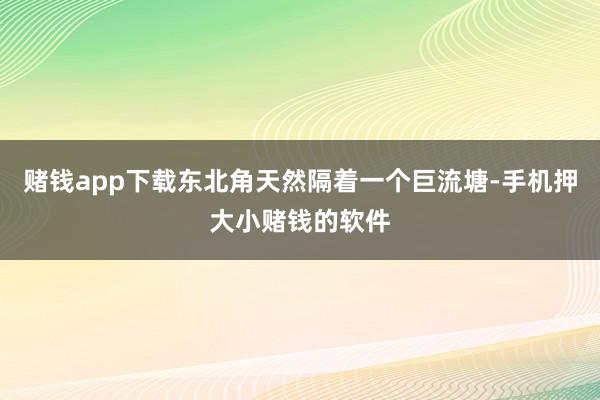 赌钱app下载东北角天然隔着一个巨流塘-手机押大小赌钱的软件